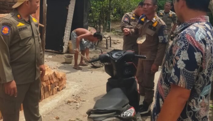 Dampak Limbah Cemari Sumur Warga, Satpol PP Deli Serdang Layangkan Teguran Keras ke Peternak Babi di Helvetia