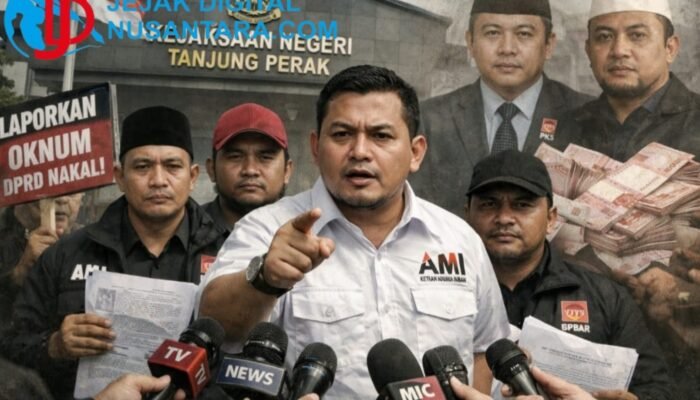 Dugaan Sunat Dana Reses: AMI Resmi Laporkan Dua Anggota DPRD Surabaya ke Kejari Tanjung Perak