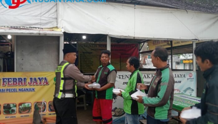 Sinergi di Bulan Suci, Satlantas Polres Bangkalan Gandeng Ojol Wujudkan Kamseltibcarlantas