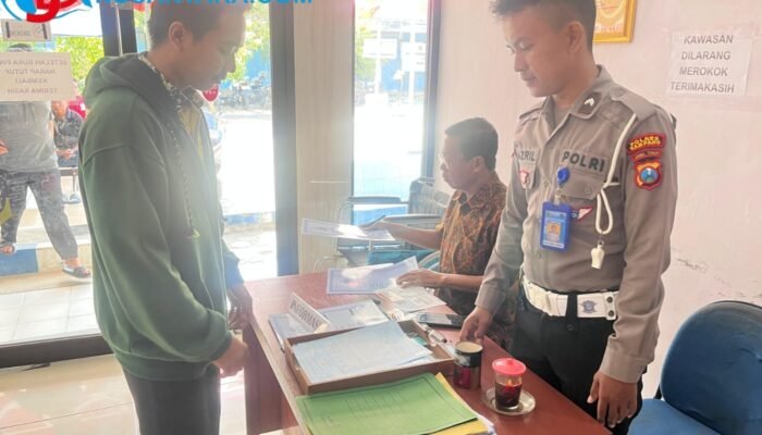 Berantas Calo, Satlantas Polres Sampang Luncurkan Program Polantas Menyapa