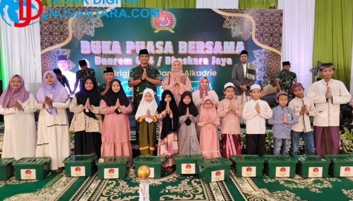 Safari Ramadhan di Kodim 0817/Gresik, Danrem 084/Bhaskara Jaya Pamit dan Pererat Silaturahmi