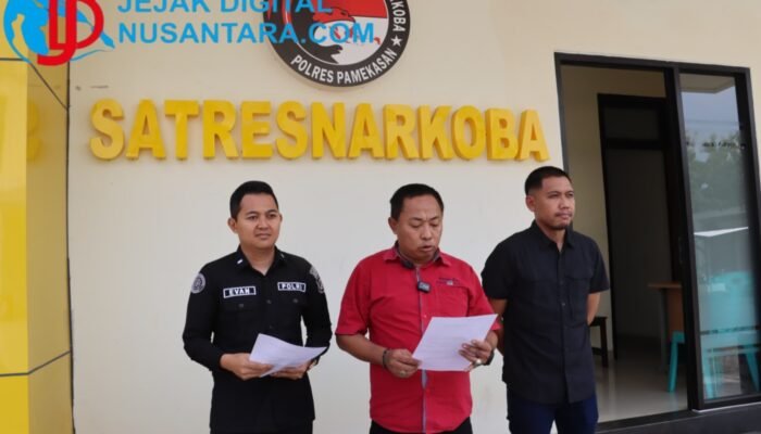 Sembunyi 8 Bulan, DPO Pengedar Sabu asal Proppo Akhirnya Diringkus Satresnarkoba Polres Pamekasan