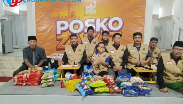 Tebar Manfaat di Akhir Ramadan, Masjid Nurul Iman Pagerwojo Salurkan 2,5 Ton Beras dan Zakat Mal