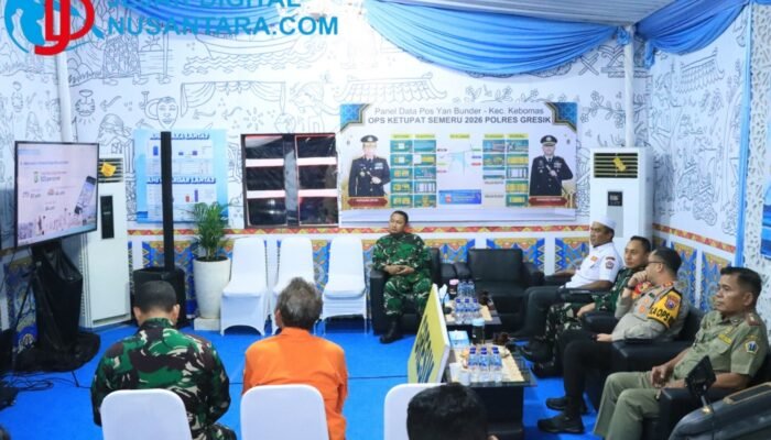 Sinergi TNI-Polri dan Pemkab Gresik Amankan Malam Takbir Idul Fitri 1447 H