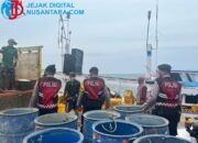 Cegah Gangguan Kamtibmas, Sat Samapta Polres Pamekasan Sisir Pelabuhan dan Objek Wisata