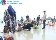 Pastikan Keselamatan Wisatawan Lebaran 2026, Kapolres Gresik Perketat Pengawasan Pantai Dalegan