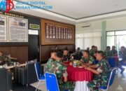 Perkokoh Sinergitas TNI di Pulau Garam, Kodim 0829 dan Yonif TP 837/KT Gelar Halal Bihalal
