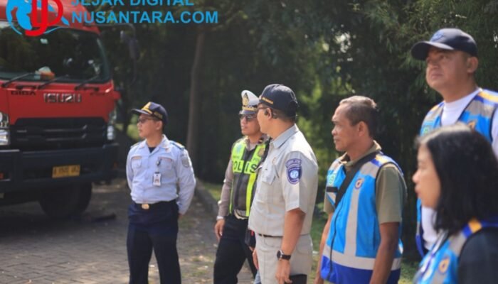 Pastikan Keselamatan Pemudik, Rampcheck Bus Dilakukan di Rest Area 726 B Wringinanom