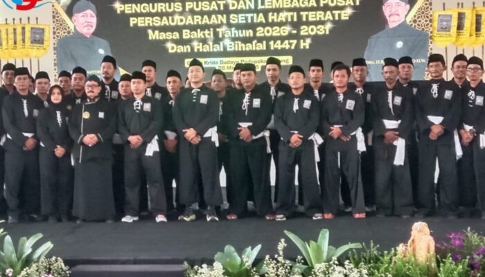 Moerjoko dan Isbiantoro Resmi Dikukuhkan Jadi Pucuk Pimpinan PSHT, Fokus Jaga Marwah Organisasi