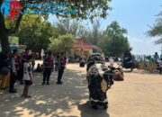 Libur Akhir Pekan, Sat Samapta Polres Pamekasan Perketat Pengamanan Objek Wisata Pantai