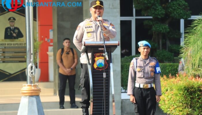 Kapolres Gresik Pimpin Apel Perdana, Apresiasi Sukses Operasi Ketupat Semeru 2026
