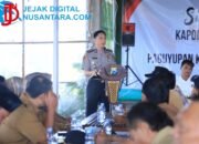 Kapolres Kediri Kota Ajak Kepala Desa Hidupkan Siskamling Guna Perkuat Keamanan Mandiri