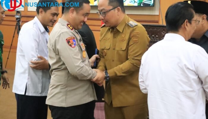 Kapolres Gresik Hadiri Halal Bihalal Forkopimda di DPRD, Perkuat Sinergitas Antar Lembaga