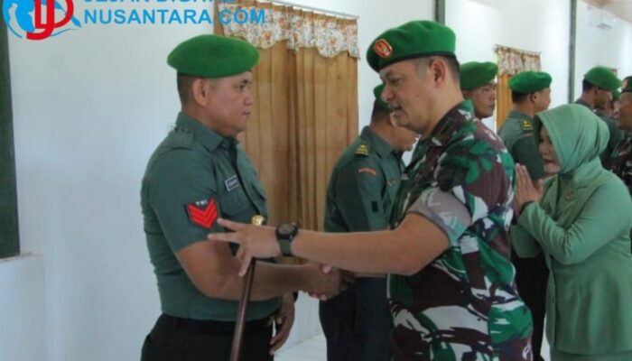 Terima Kenaikan Pangkat, Prajurit Kodim 0828/Sampang Dituntut Tingkatkan Profesionalisme