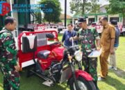 Dukung Ekonomi Desa, Kodim 0817/Gresik Salurkan 100 Unit Kendaraan Operasional Koperasi Merah Putih