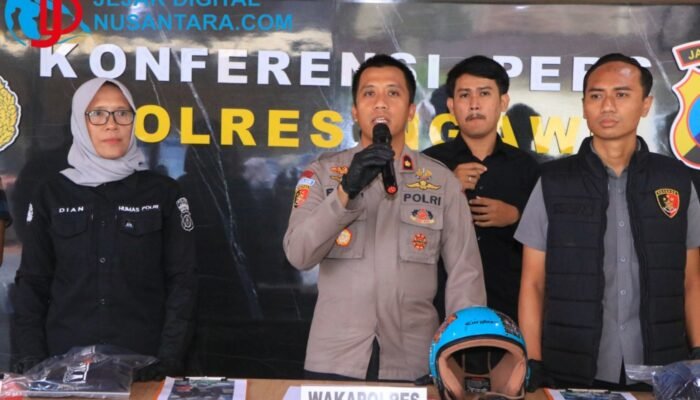 Motif Atribut Perguruan Silat dan Miras, Polres Ngawi Ringkus Dua Pengeroyok di Paron