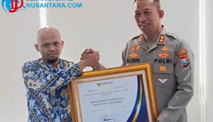 Pelayanan Publik Polresta Sidoarjo Raih Predikat ‘Sangat Baik’ dari Ombudsman RI