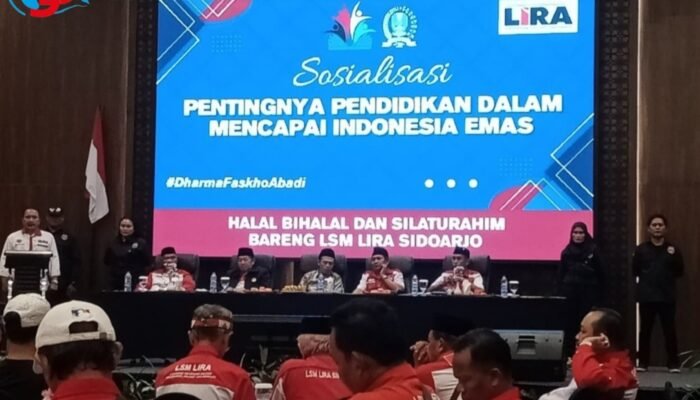 LSM LIRA Sidoarjo Jadikan Momentum Halal Bihalal Sebagai Pijakan Menuju Indonesia Emas 2045