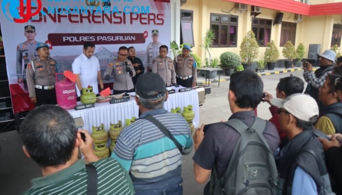 Polres Pasuruan Bongkar Praktik Pengoplosan LPG Bersubsidi, Negara Dirugikan Ratusan Juta