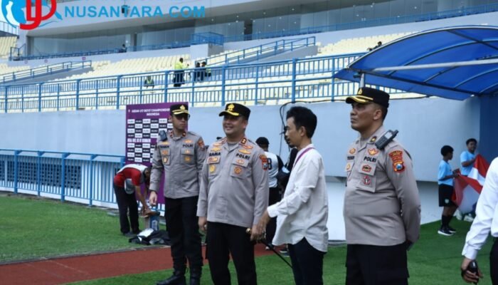 ASEAN U-17 Boys Championship 2026 Dimulai, Kapolres Gresik Pastikan Pengamanan Berlapis di Stadion Gejos