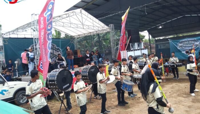 Memukau, Paguyuban Drum Band Pasuruan Raya Perkuat Solidaritas Lewat Halal Bihalal