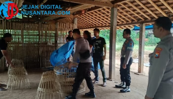 Gerebek Tiga Lokasi Judi di Ponorogo, Polisi Musnahkan Arena Sabung Ayam dan Dadu