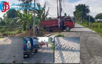 Diduga Ilegal, Proyek Urukan di Desa Boboh Rusak Infrastruktur; Kades Bungkam, Satpol PP Segera Sidak
