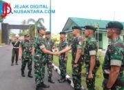 Sambangi Markas Yonif 100/PS, Pangdam I/BB Tegaskan Pentingnya Profesionalisme dan Kesiapan Tugas