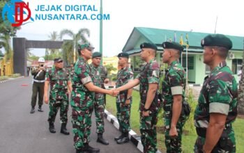 Sambangi Markas Yonif 100/PS, Pangdam I/BB Tegaskan Pentingnya Profesionalisme dan Kesiapan Tugas