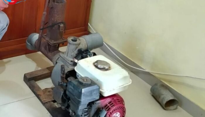 Resahkan Petani Magetan, Pencuri Mesin Pompa Air Asal Ngawi Dibekuk Polisi.