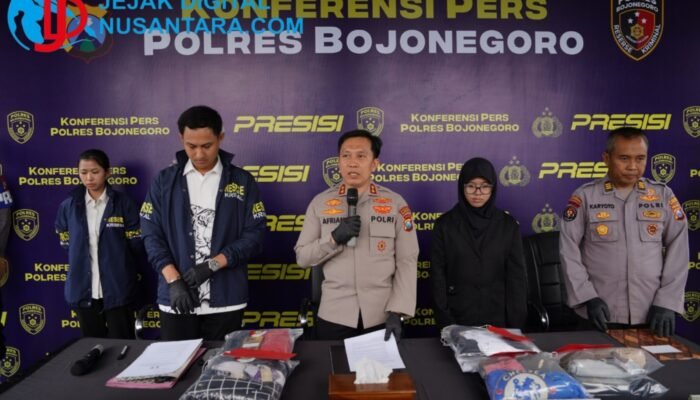 Teledor Kunci Nyantol, Dua Pelaku Curanmor di Bojonegoro Diringkus Polisi