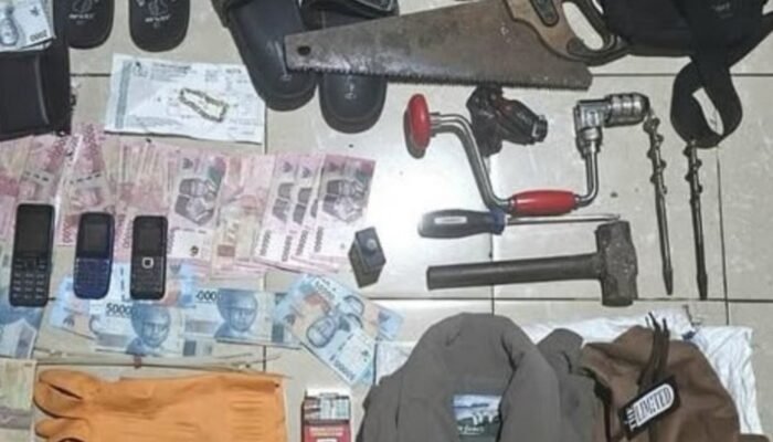 Resmob Macan Agung Gulung Komplotan Spesialis Bobol Tembok Alfamart Antar Kota