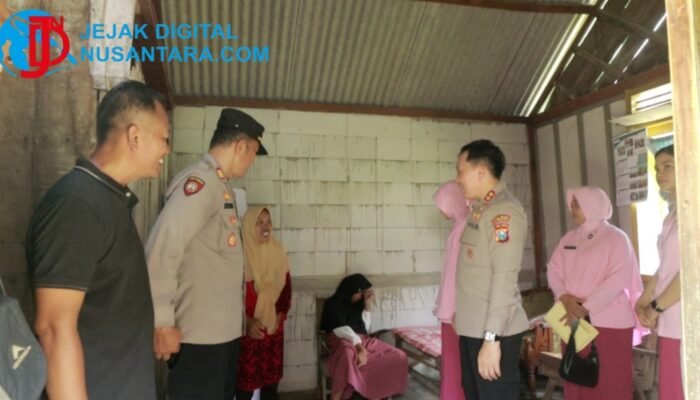 Wujud Nyata Polri Presisi, Kapolres Bojonegoro Sambangi dan Beri Bantuan Siswa Difabel di Trucuk