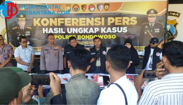 Gempur Peredaran Narkotika, Polres Bondowoso Ringkus 5 Pengedar dan Sita Ribuan Pil Koplo