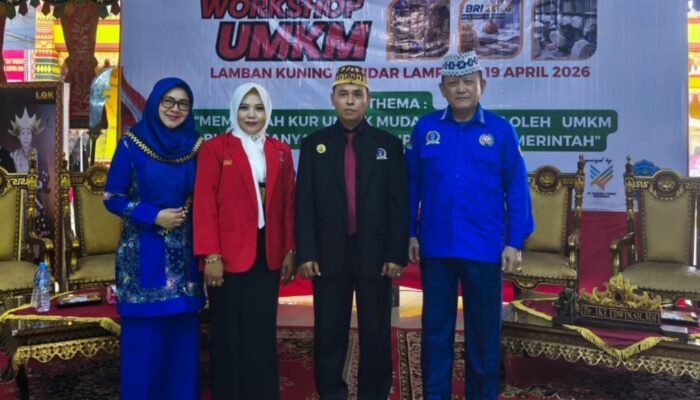 Kritik Akses KUR, PWDPI Lampung Gelar Workshop UMKM dan Lantik Pengurus Koperasi KPGEN
