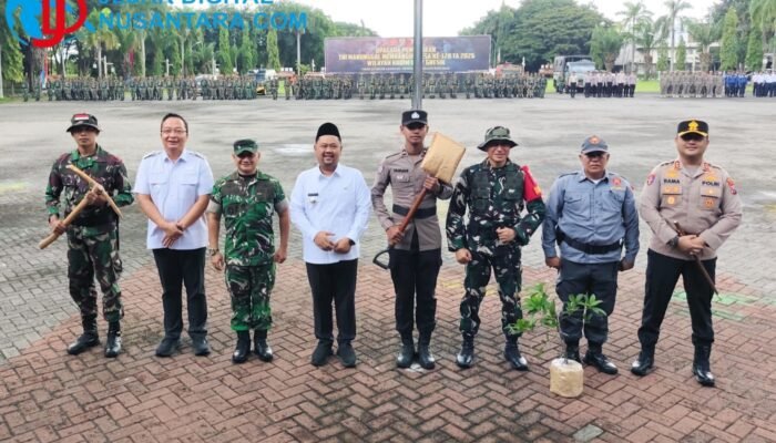 Akselerasi Pembangunan Desa, TMMD ke-128 di Gresik Resmi Sasar Infrastruktur dan RTLH