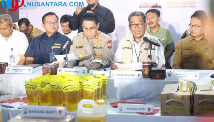 Polda Jatim Ungkap Produksi MinyaKita Ilegal, Empat Orang  Ditetapkan Tersangka