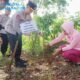 Peringati Hari Bumi, Polres Trenggalek Hijaukan Lahan Kritis dengan Ratusan Pohon Beringin