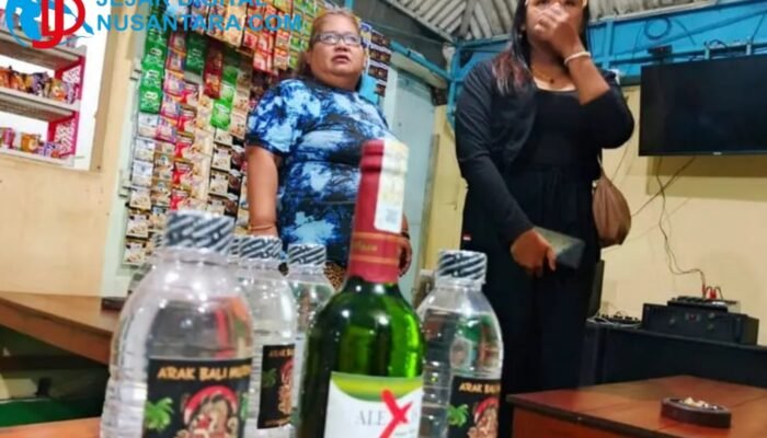 Polsek Kedungkandang Razia Miras Ilegal di Kawasan GOR Ken Arok, 179 Botol Disita