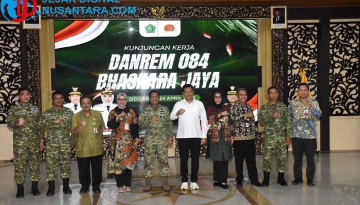 Sinergi TNI dan Pemda, Menjaga Senyum Rakyat Sidoarjo