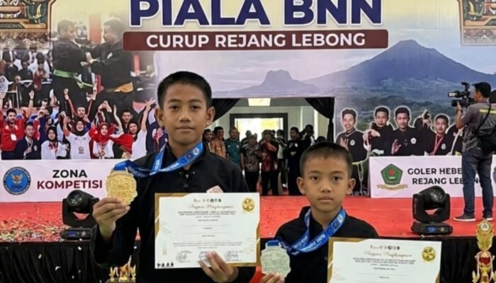 Siswa PSHT Lebong Sabet Medali Perak di Piala BNN Curup 2026