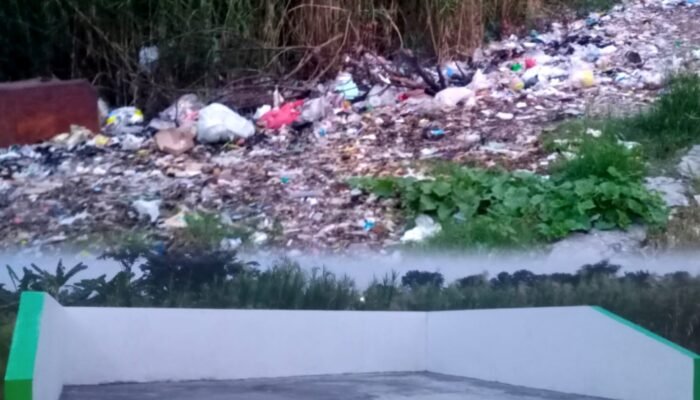 Ironi Dana Desa Boboh, Bangunan TPS Dusun Gantang Mangkrak, Sampah Malah Meluber ke Jalan