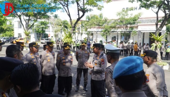 Polrestabes Surabaya Terapkan Strategi Kanalisasi di 22 Titik Amankan May Day 2026