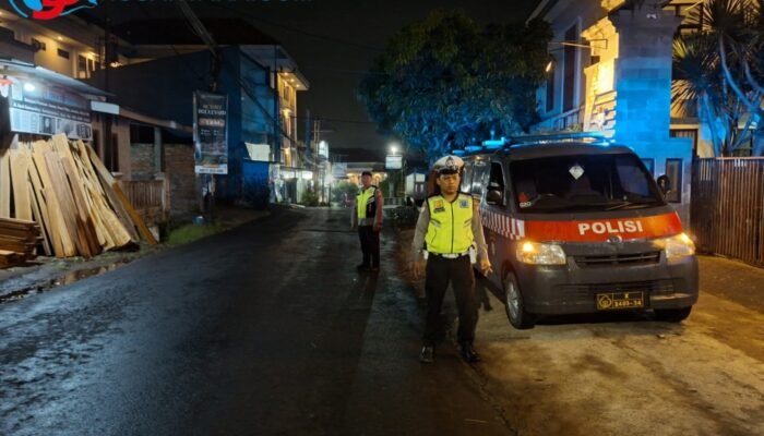 Jaga Malam di Dau: Tim Blue Light Patrol Sisir Titik Rawan Demi Kenyamanan Warga