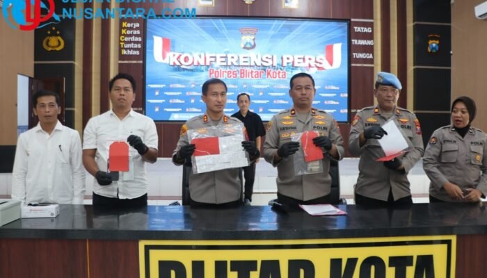 Modifikasi Dump Truck Berisi Sekam, Polres Blitar Kota Bongkar Mafia BBM Subsidi