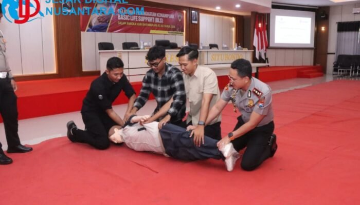 Polres Situbondo Gandeng IDI Latih Personel Kemampuan Basic Life Support