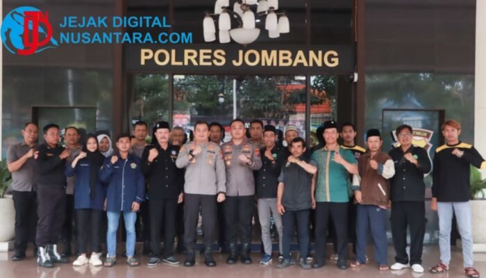 Sinergi Sabuk Kamtibmas, Polres Jombang Gandeng Pencak Silat dan Ormas Jaga Kondusifitas