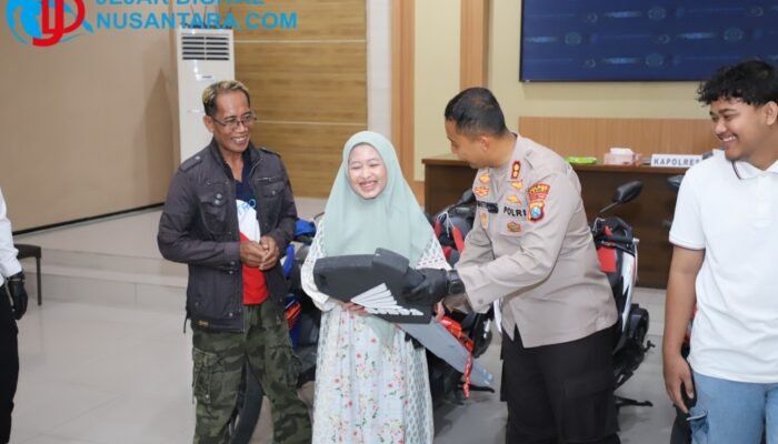 Polres Kediri Ringkus Pelaku Curanmor, Enam Unit Motor Dikembalikan ke Pemilik