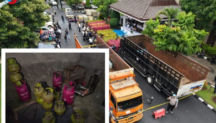 Polda Jatim dan Polres Jombang Sikat Mafia BBM-LPG Bersubsidi, Rugikan Negara Rp7,5 Miliar