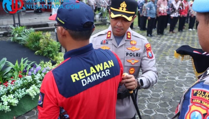 Memperkuat Sinergitas, Polres Ngawi Gelar Apel Sabuk Kamtibmas Bareng 1.067 Personel Gabungan